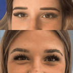 Mousse detergente sopracciglia